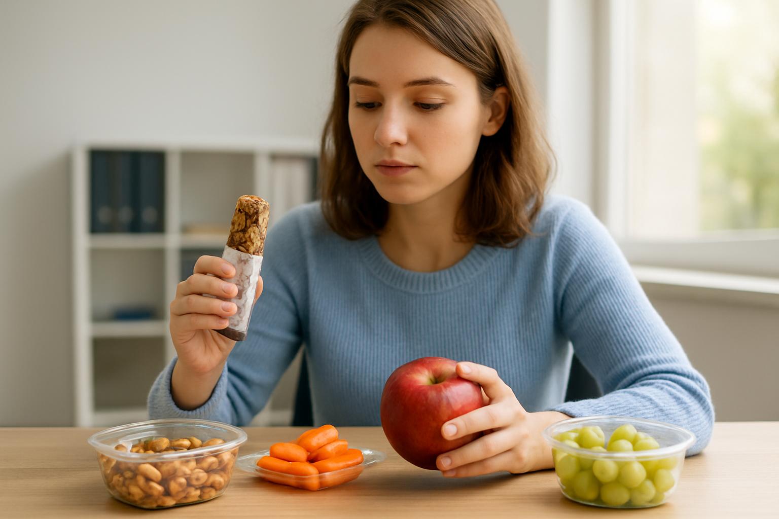 Как выбрать полезные перекусы для офиса и школы